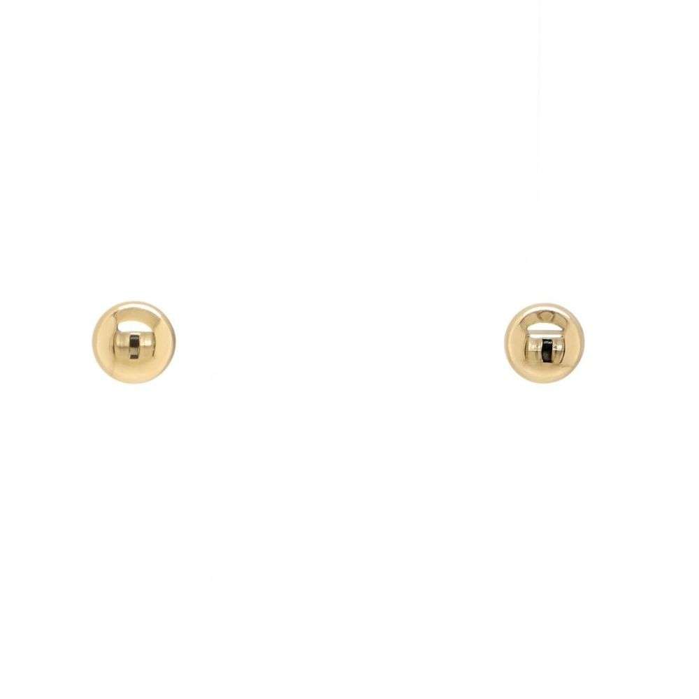 NBJ084-9ct-yellow-gold-4mm-button-polished-earring-front-image NBJ084-9ct-yellow-gold-4mm-button-polished-earring-front-image