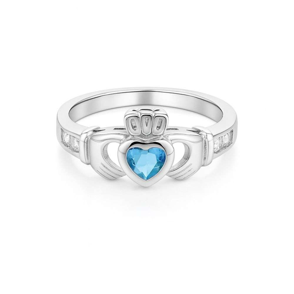 P613423-Cailin-sterling-silver-blue-topaz-colour-cz-December-birthstone-ring-front-image
