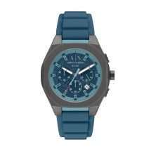 Armani Exchange Sync Silicone Watch AX4291