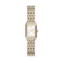 Fossil Ladies Raquel Gold Steel Bracelet Watch ES5468