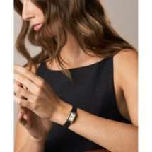 Fossil Raquel Ladies Gold Case Leather Strap Watch ES5470