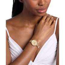 Michael Kors Ladies Pyper Gold Bracelet Watch MK7572