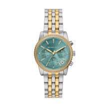 Michael Kors Ladies Bryant Turquoise Dial Watch MK7582