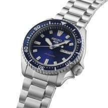 Seiko 5 Koniro Blue Dial Auto Steel Watch SRPL83K1