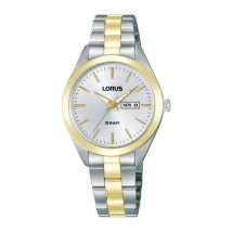 Lorus Womens Gold Steel Analogue Dial Watch RN802AX9