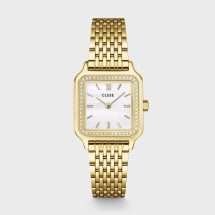 Cluse Womens Gracieuse Petite Pearl Gold Watch CW11826