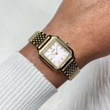 Cluse Womens Gracieuse Petite Pearl Gold Watch CW11826