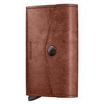 Secrid Envelope Cognac Coin Pouch Leather Wallet EV-Cognac