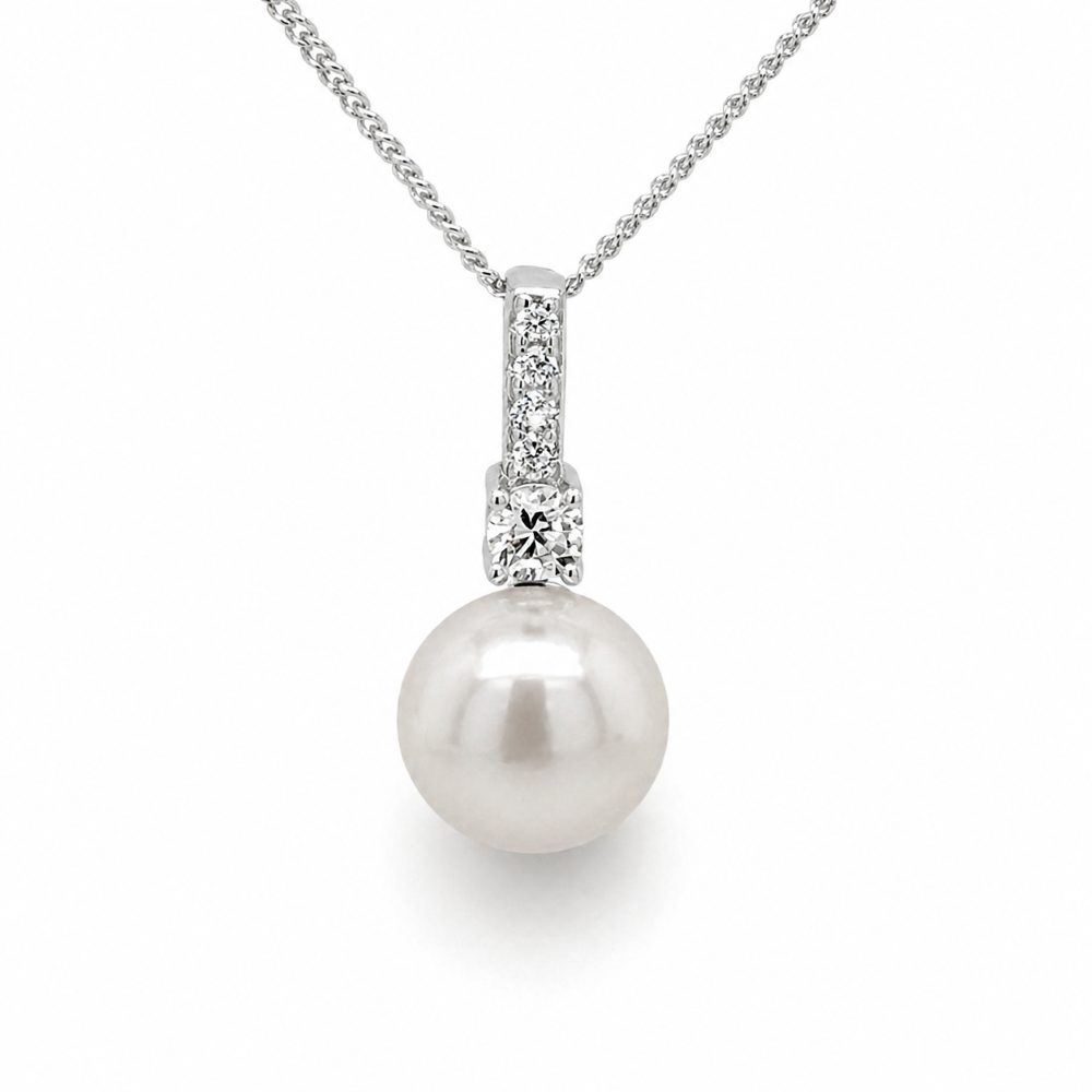 H7197-S Sterling silver cz drop pearl pendant front image.jpeg H7197-S Sterling silver cz drop pearl pendant front image.jpeg