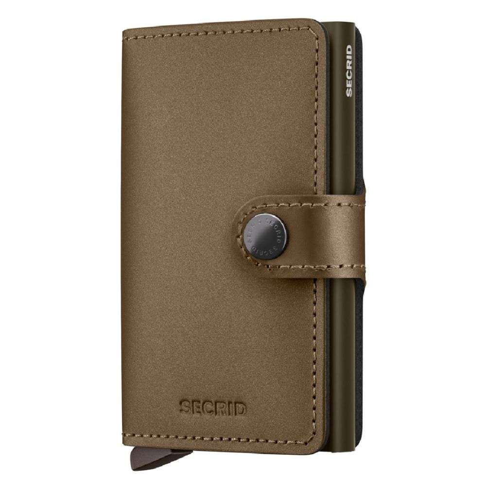 MMS-BRONZE secrid Miniwallet Matte Satin Bronze front image