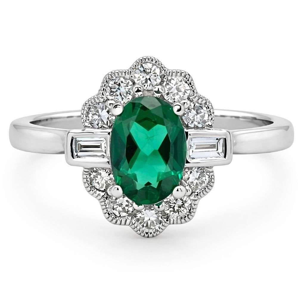 R545E-PT-Platinum-lab-68pts-emerald-lab-30pts-diamond-cluster-ring-front-image R545E-PT-Platinum-lab-68pts-emerald-lab-30pts-diamond-cluster-ring-front-image