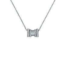 Ted Baker Romie Silver Tone Crystal Necklace TBJ4083-01-02