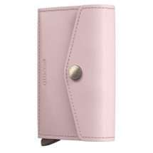 Secrid Envelope Pink And Gold Leather Wallet EOR-Ballet