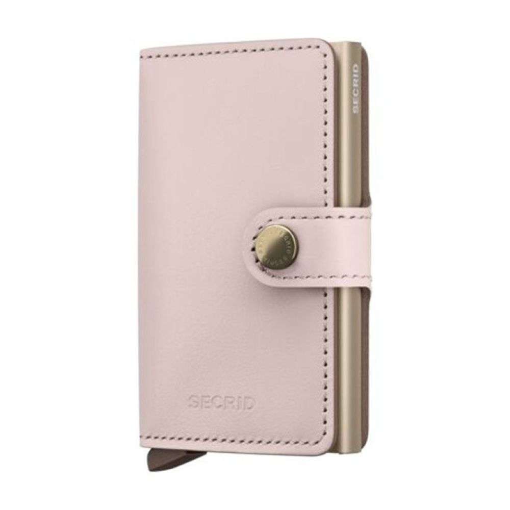 m-ballet secrid original pink gold inside wallet front image