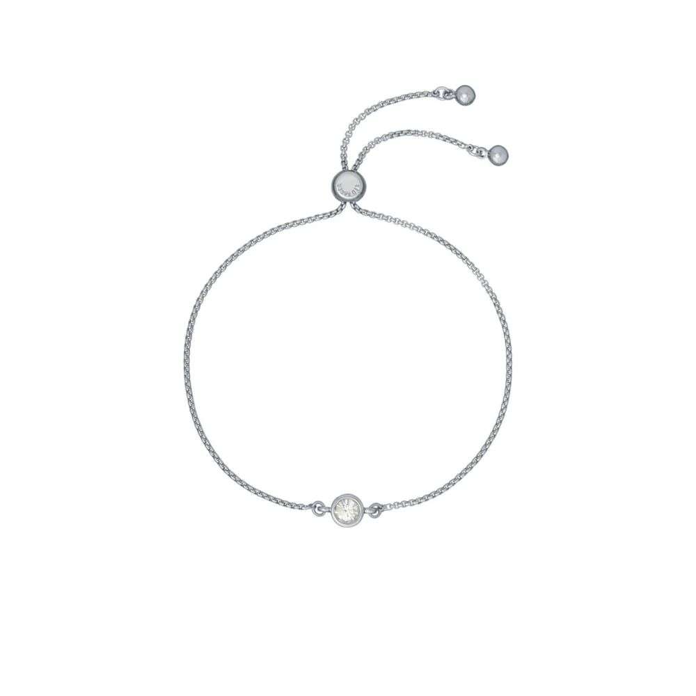 tbj3180-01-02 ted baker sarsa plain crystal bracelet silver and clear crystal front image tbj3180-01-02 ted baker sarsa plain crystal bracelet silver and clear crystal front image
