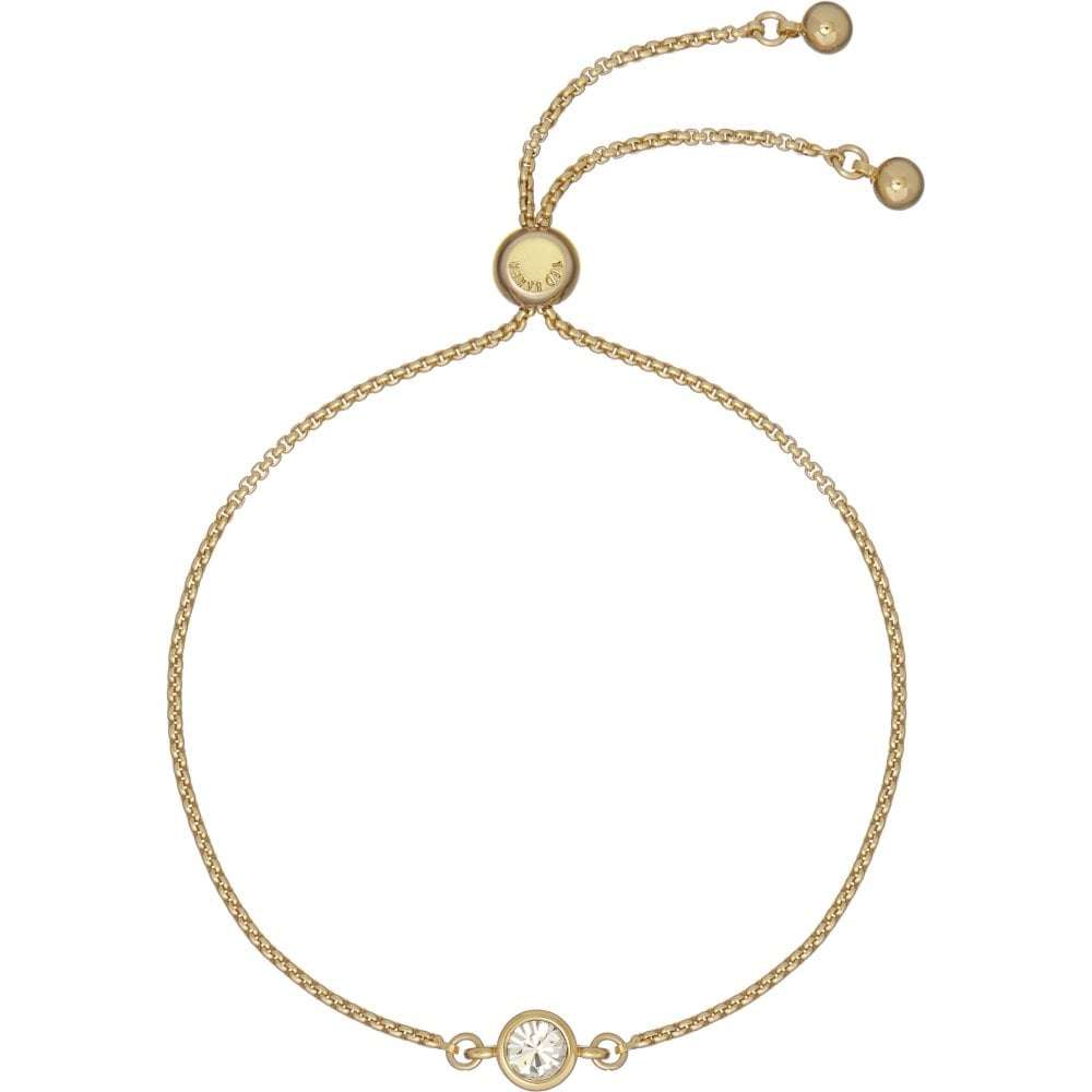 tbj3180-02-02 ted baker sarsa plain crystal bracelet gold and clear crystal front image tbj3180-02-02 ted baker sarsa plain crystal bracelet gold and clear crystal front image