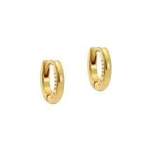 Ted Baker Crisette Gold Tone Hoop Earrings TBJ3745-01-02