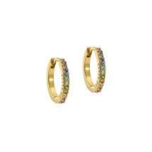 Ted Baker Heplie Gold Tone 14mm Hoop Earrings TBJ3749-02-67