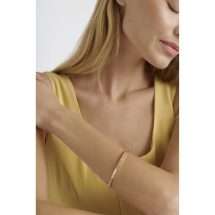 Ted Baker Claudia Gold Tone Pink Crystal Bangle TBJ4062-02-70