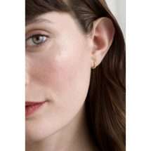 Ted Baker Hettie Gold Tone 10mm Hoop Earrings TBJ4161-02-02