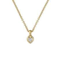 Ted Baker Harlow Gold Tone Mini Heart Necklace TBJ4170-02-02
