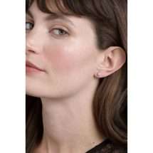 Ted Baker Harmony Silver Tone Mini Heart Earrings TBJ4172-01-02