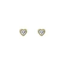 Ted Baker Harmony Gold Tone Mini Heart Earrings TBJ4172-02-02