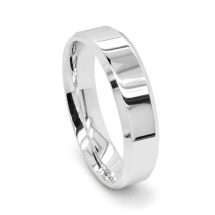 Palladium Men’s 5mm Flat Court Polished Wedding Ring