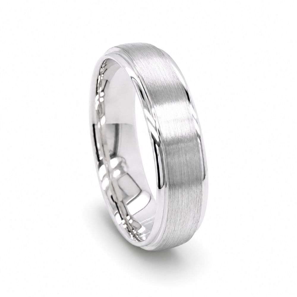 DC115BC-PD-6mm-palladium-6mm-Traditional-Court-Matt-Centre-Lined-edge-wedding-ring-front-image