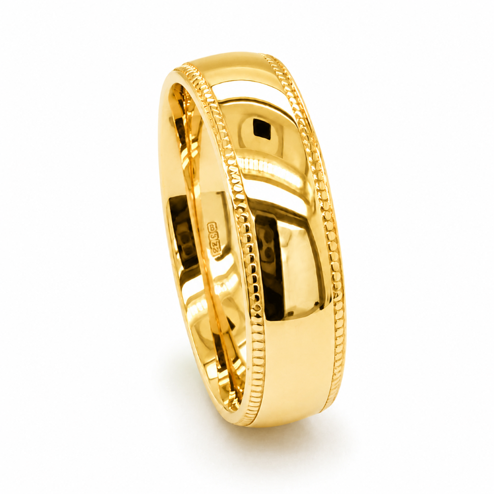 DC116-9Y-6mm-9ct-yellow-gold-6mm-Traditional-Court-Beaded-Edge-Wedding-Ring-Front-image.jpg