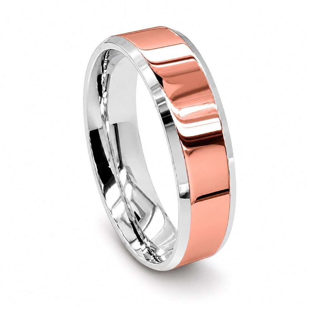 SL9R5MMDC109-Argentium-and-9ct-rose-gold-5mm-Flat-Court-Bevelled-Edge-Wedding-Ring-Front-Image
