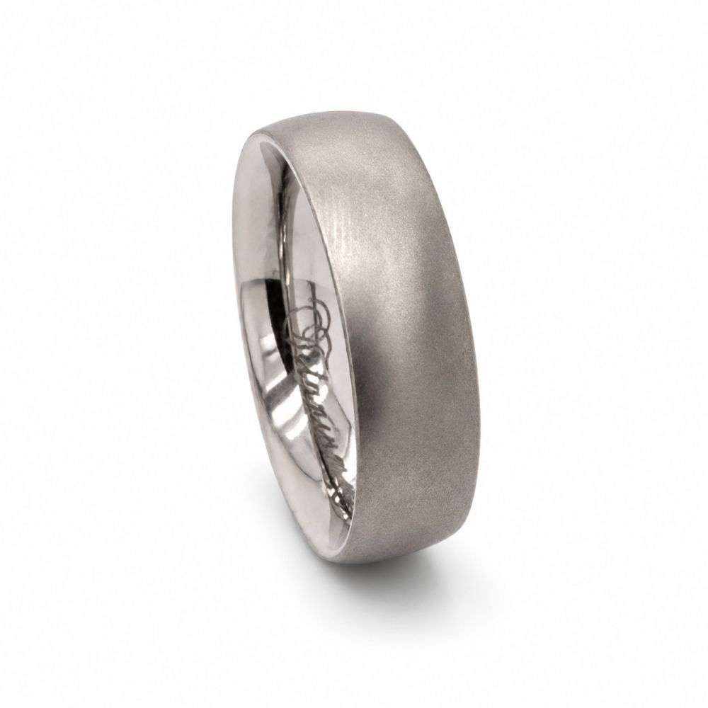 TIMTCT6MM Titanium 6mm Traditional Court Matt Finish Wedding ring Front Image TIMTCT6MM Titanium 6mm Traditional Court Matt Finish Wedding ring Front Image