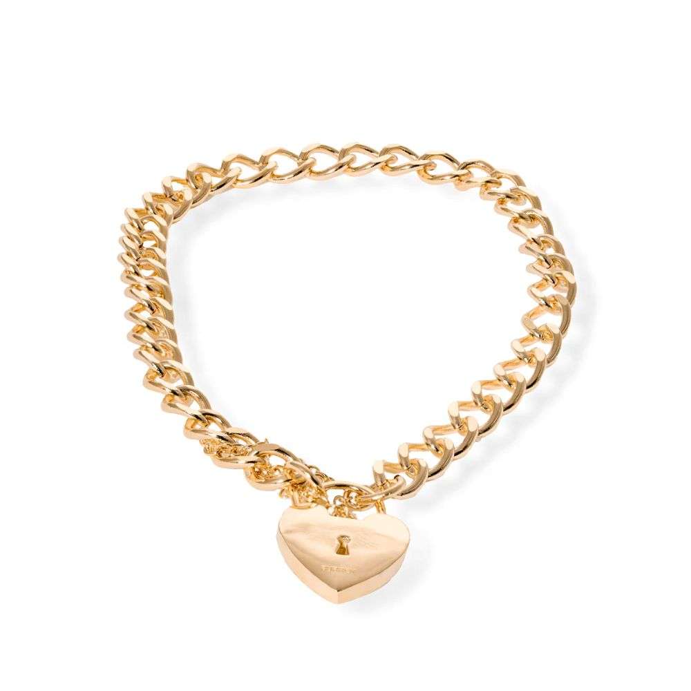 b1562-burren-jewelery-to-the-moon-18k-gold-plated-chain-bracelet-with-heart-lock-front-image b1562-burren-jewelery-to-the-moon-18k-gold-plated-chain-bracelet-with-heart-lock-front-image