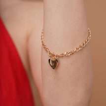 Burren 18K Gold Plated To The Moon Bracelet B1562