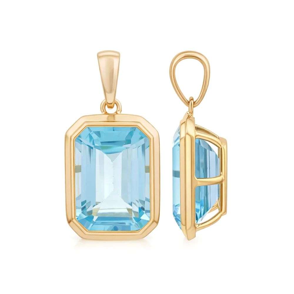 p1525-b-bt-burren-jewellery-lagoon-18k-gold-plated-blue-topaz-medium-pendant-front-image