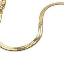 9ct Yellow Gold Polished Herringbone Link Bracelet