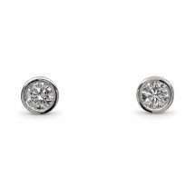 9ct Gold 0.57ct Round Brilliant Lab Diamond Stud Earrings