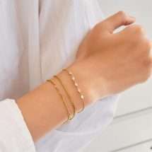 Ania Haie Gold Silver Luna Gaze Marquise CZ Bracelet B075-03G