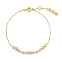 Ania Haie Gold Silver Luna Gaze Grad Bezel Trios Bracelet B075-06G