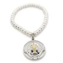 Newbridge Silverware Pearl Communion Bracelet BCM800