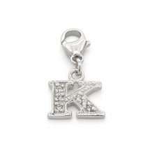 Sterling Silver CZ Set Initial