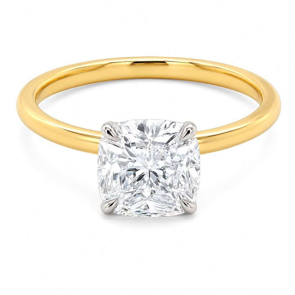 CPS01-18ct-Gold-Celestial-1.01ct-D-VS1-Cushion-Lab-Diamond-Halo-Soliatire-Ring-front-image-1