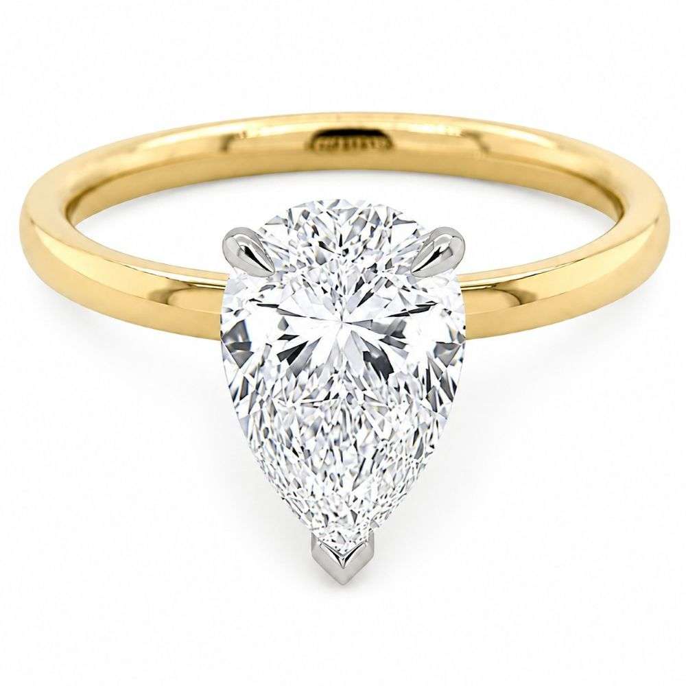 DPS01-18ct-gold-Starry-Eyed-1.51ct-Hidden-halo-pear-shape-solitaire-lab-diamond-ring-front-image