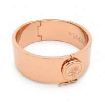 Newbridge Ti Amo Rose Gold Plated Wide Bangle EOJ200RG