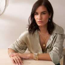 Chlobo Silver And Gold Starry Moon Chain GMNDC3087