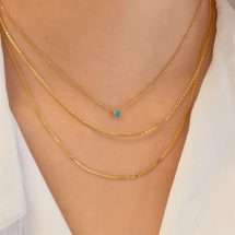Ania Haie Gold Silver Starlit Drop Turquoise Necklace N073-01G