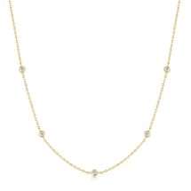 Ania Haie Gold Silver Starlit Drop CZ Necklace N074-02G
