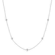 Ania Haie Silver Starlit Drop CZ Necklace N074-02H