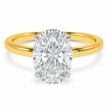 18ct Gold "Mystique" 1.37ct Oval Lab Diamond Ring