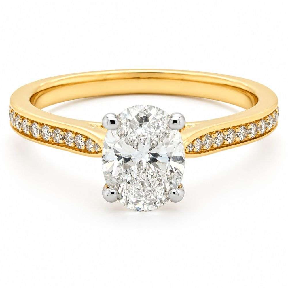 OSG02-18Y-1.08-D-VS1-18ct-yellow-gold-1.08-D-VS-oval-diamond-with-diamond-shoulders-front-image-1-1
